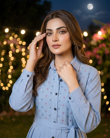 Designer Long Maxis | Printed Floral - Hania Series | Premium Lawn