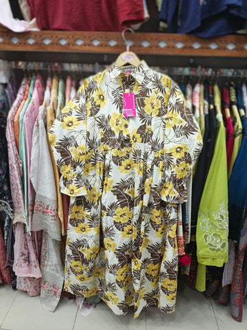 Designer Long Maxis | Printed Floral - Hania Series | Premium Lawn