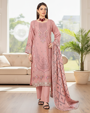Designer Three Pieces | Sajni | Winter Dhanak