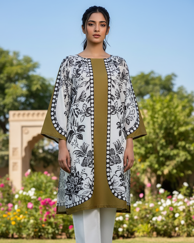CoOrds Two Piece | Digital Printed | Crepe Silk