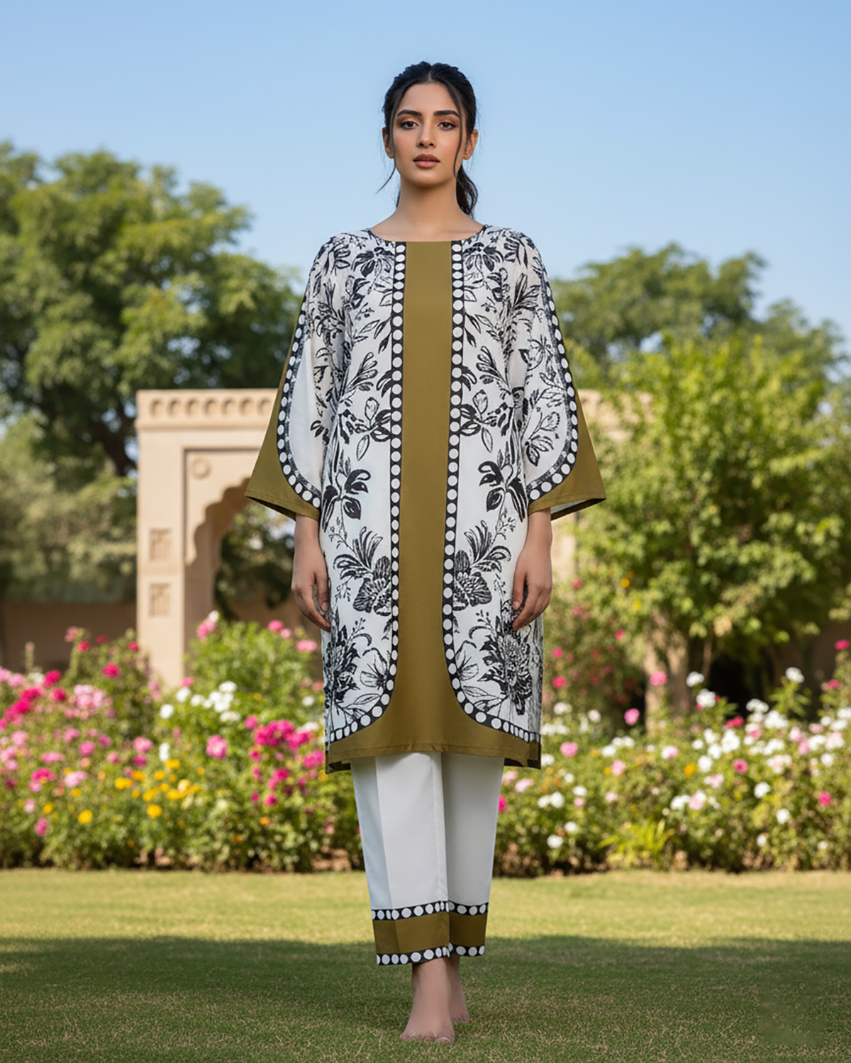 CoOrds Two Piece | Digital Printed | Crepe Silk