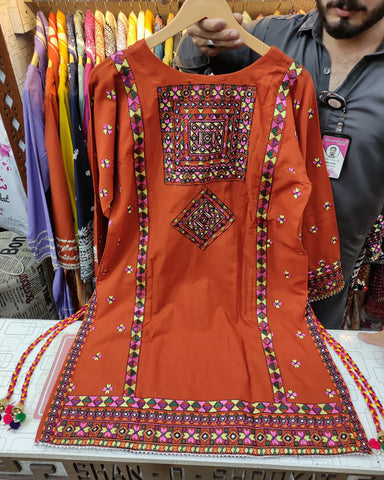 Designer Three Piece | Chilli Milli | Khaddar / Winter Cotton