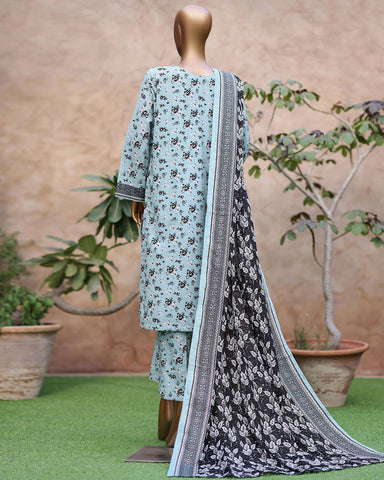 Printed Three Piece | Designer | Premium Khaddar