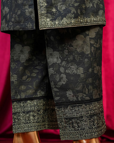 Designer Embroidered Two Piece | Blooming | Winter Khaddar