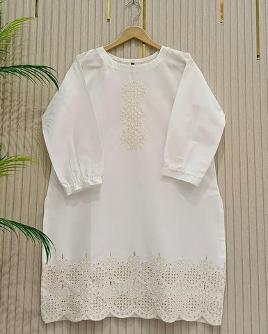 Designer Embroidered Shirt | Azadi Special | Cotton Lawn