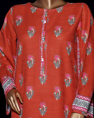 Designer Embroidered Two Piece | Co-Ords | Premium Khaddar