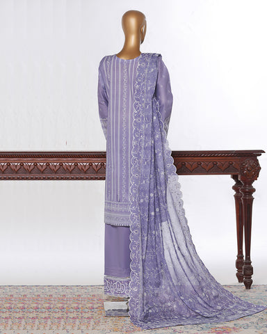 Three Piece Formals | Embroidered - White & White - Eid Special | Premium Lawn