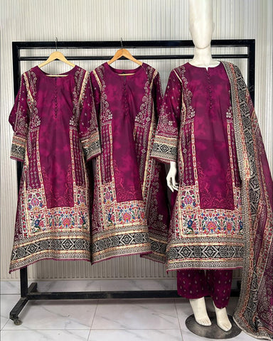 Mahira - Embroidered - Premium Khaddar