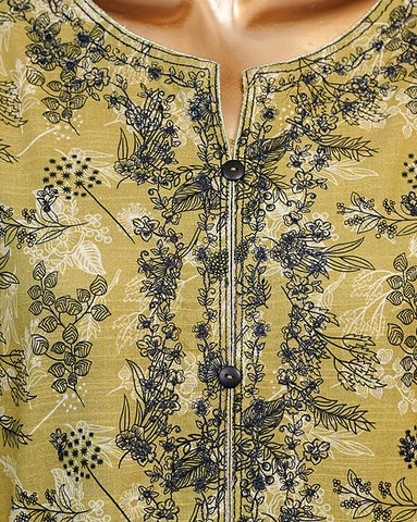 Designer Embroidered Two Piece | Blooming | Winter Khaddar