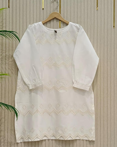 Designer Embroidered Shirt | Azadi Special | Cotton Lawn