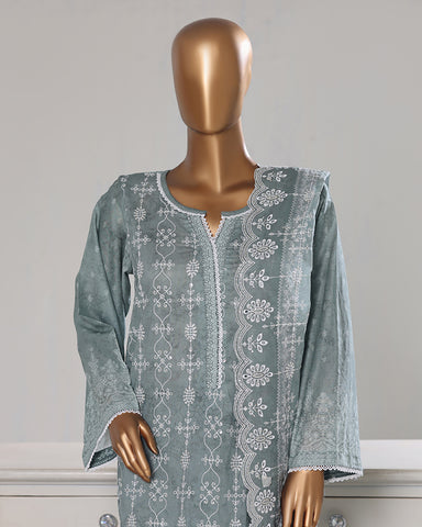 Three Piece Formals | Embroidered - White & White - Eid Special | Premium Lawn