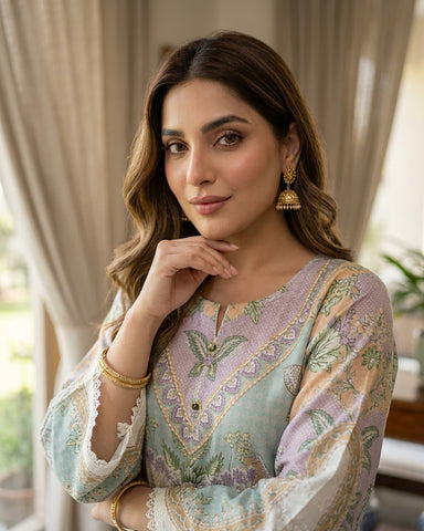 Mahira - Embroidered - Premium Khaddar