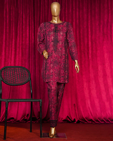 Designer Embroidered Two Piece | Blooming | Winter Khaddar