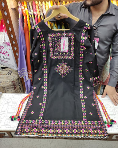 Designer Three Piece | Chilli Milli | Khaddar / Winter Cotton