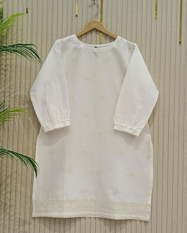 Designer Embroidered Shirt | Azadi Special | Cotton Lawn