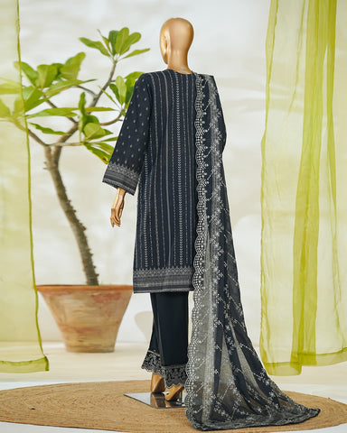 Three Piece Formals | Embroidered - White & White - Eid Special | Premium Lawn