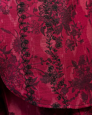 Designer Embroidered Two Piece | Blooming | Winter Khaddar