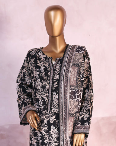 Printed Three Piece | Designer | Premium Khaddar
