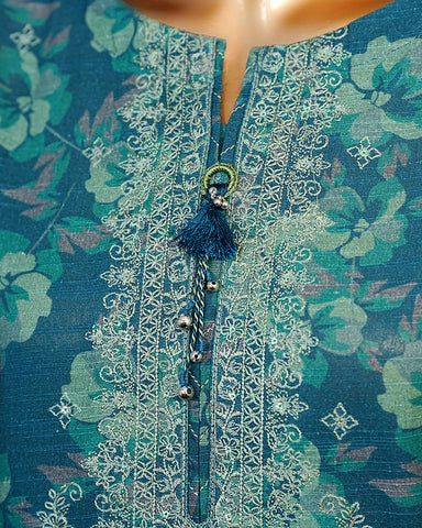 Designer Embroidered Two Piece | Blooming | Winter Khaddar