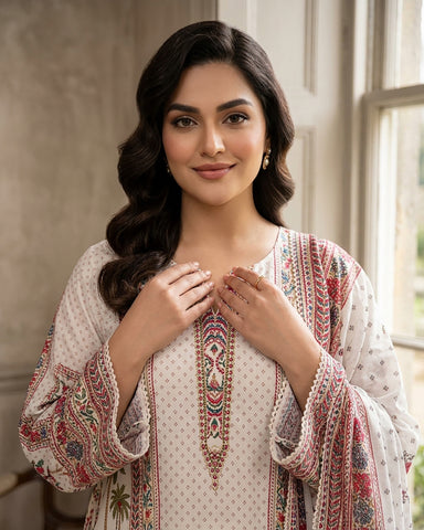 Mahira - Embroidered - Premium Khaddar