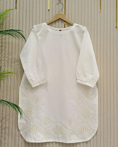 Designer Embroidered Shirt | Azadi Special | Cotton Lawn