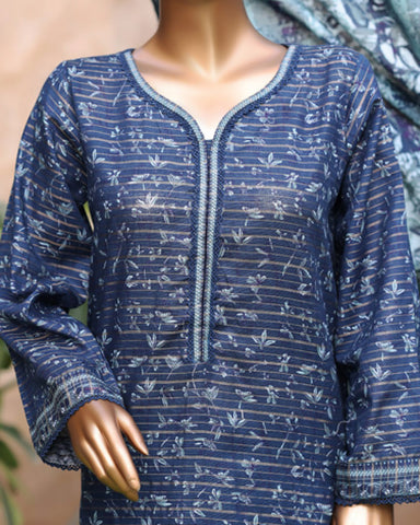 Printed Three Piece | Designer | Premium Khaddar