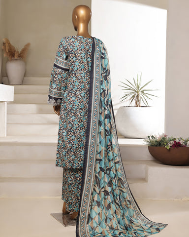 Luxury Three Piece | PrintKari Embroidery| Premium Lawn