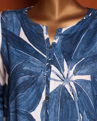 Designer Embroidered Two Piece | Florence | Linen