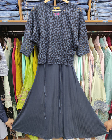 Western Dress | Designer - Bodycon | Cotton Elastane Lycra