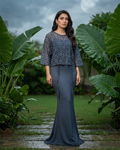 Western Dress | Designer - Bodycon | Cotton Elastane Lycra