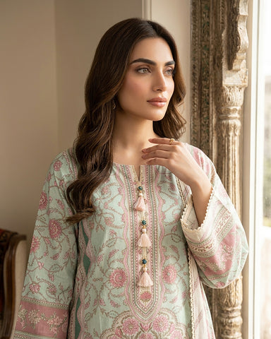 Mahira - Embroidered - Premium Khaddar