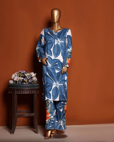 Designer Embroidered Two Piece | Florence | Linen