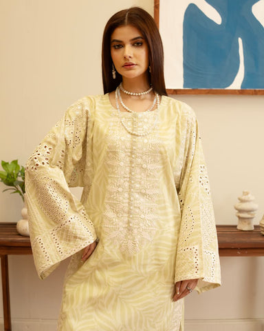 Designer Embroidered Three Piece | Elegant Style | Luxury Winter Cotton