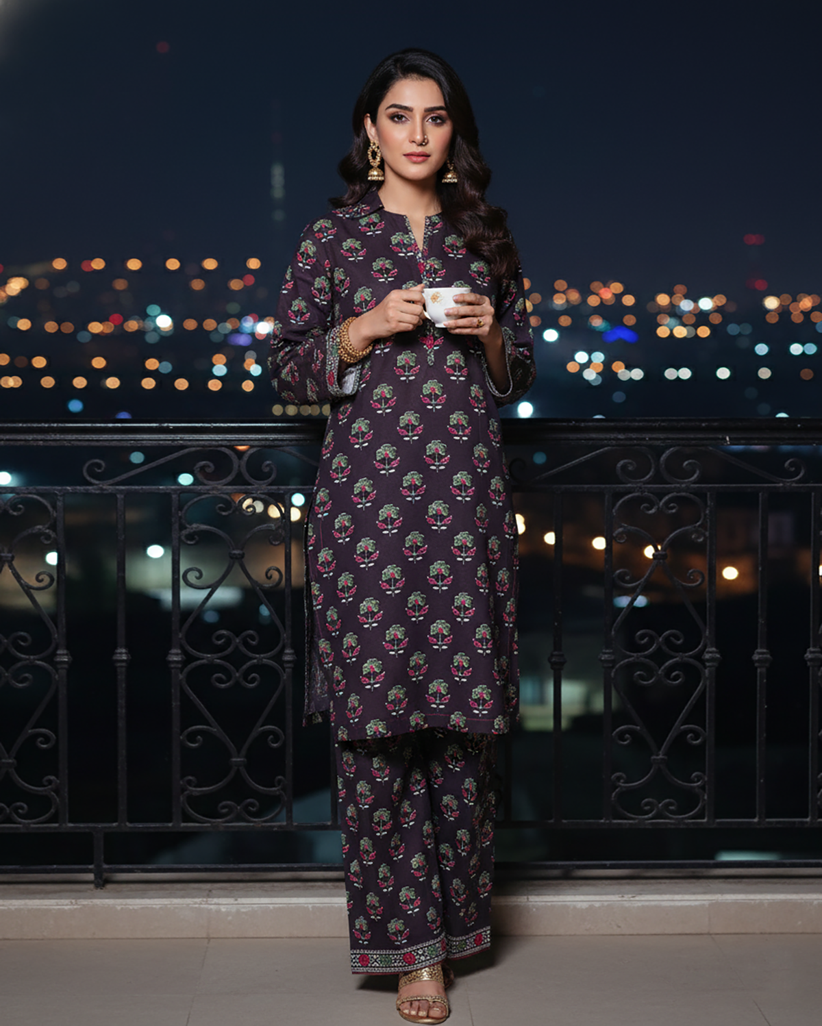 Designer Embroidered Two Piece | Co-Ords | Premium Khaddar