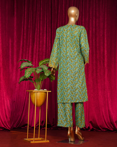 Designer Embroidered Two Piece | Blooming | Winter Khaddar