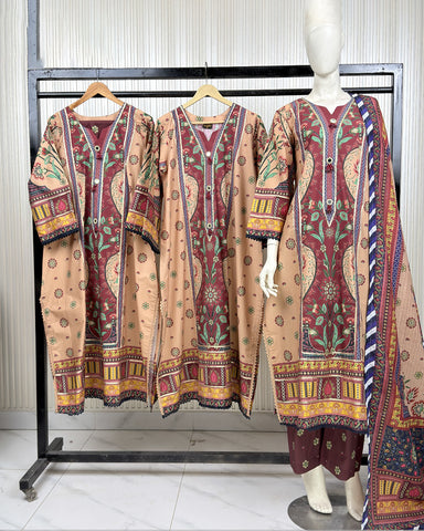 Mahira - Embroidered - Premium Khaddar