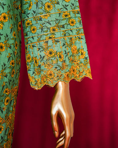 Designer Embroidered Two Piece | Blooming | Winter Khaddar