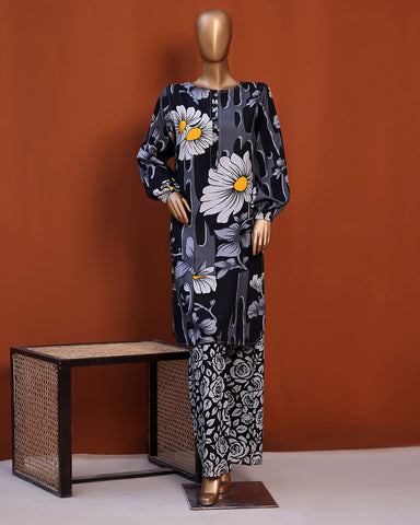 Designer Embroidered Two Piece | Florence | Linen