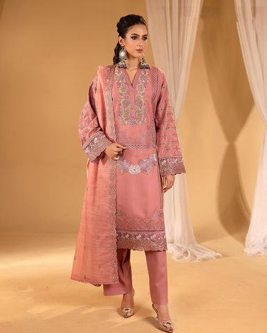 Designer Three Pieces | Luxury | Winter Dhanak