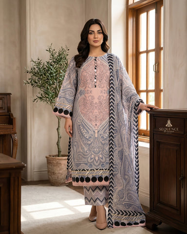 Mahira - Embroidered - Premium Khaddar