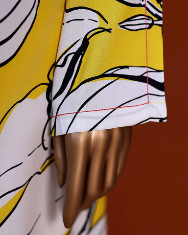 Designer Embroidered Two Piece | Florence | Linen