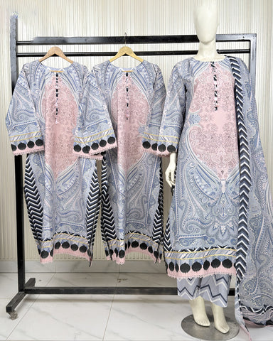 Mahira - Embroidered - Premium Khaddar