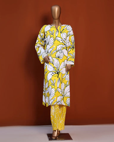 Designer Embroidered Two Piece | Florence | Linen