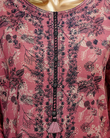 Designer Embroidered Two Piece | Blooming | Winter Khaddar