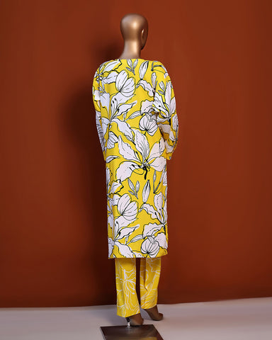 Designer Embroidered Two Piece | Florence | Linen