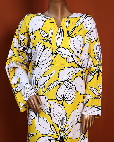 Designer Embroidered Two Piece | Florence | Linen