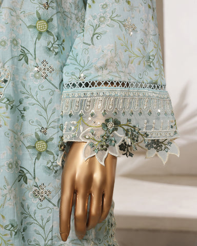 Luxury Three Piece | PrintKari Embroidery| Premium Lawn