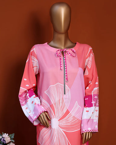 Designer Embroidered Two Piece | Florence | Linen