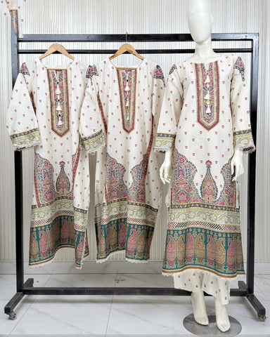 Mahira - Embroidered - Premium Khaddar