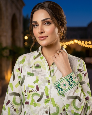 Designer Long Maxis | Printed Floral - Hania Series | Premium Lawn